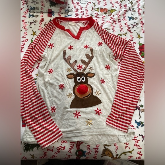 Altr’d state reindeer top size L - Picture 4 of 4